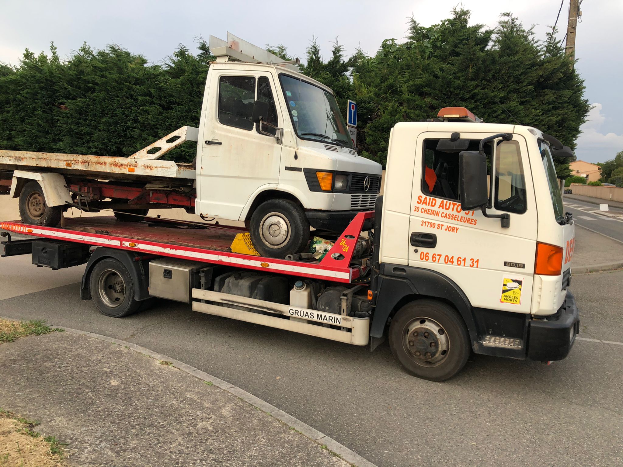 said mechnan Dépanneur VL - Dépannage said mechnan photo Dépanneur-Remorqueur