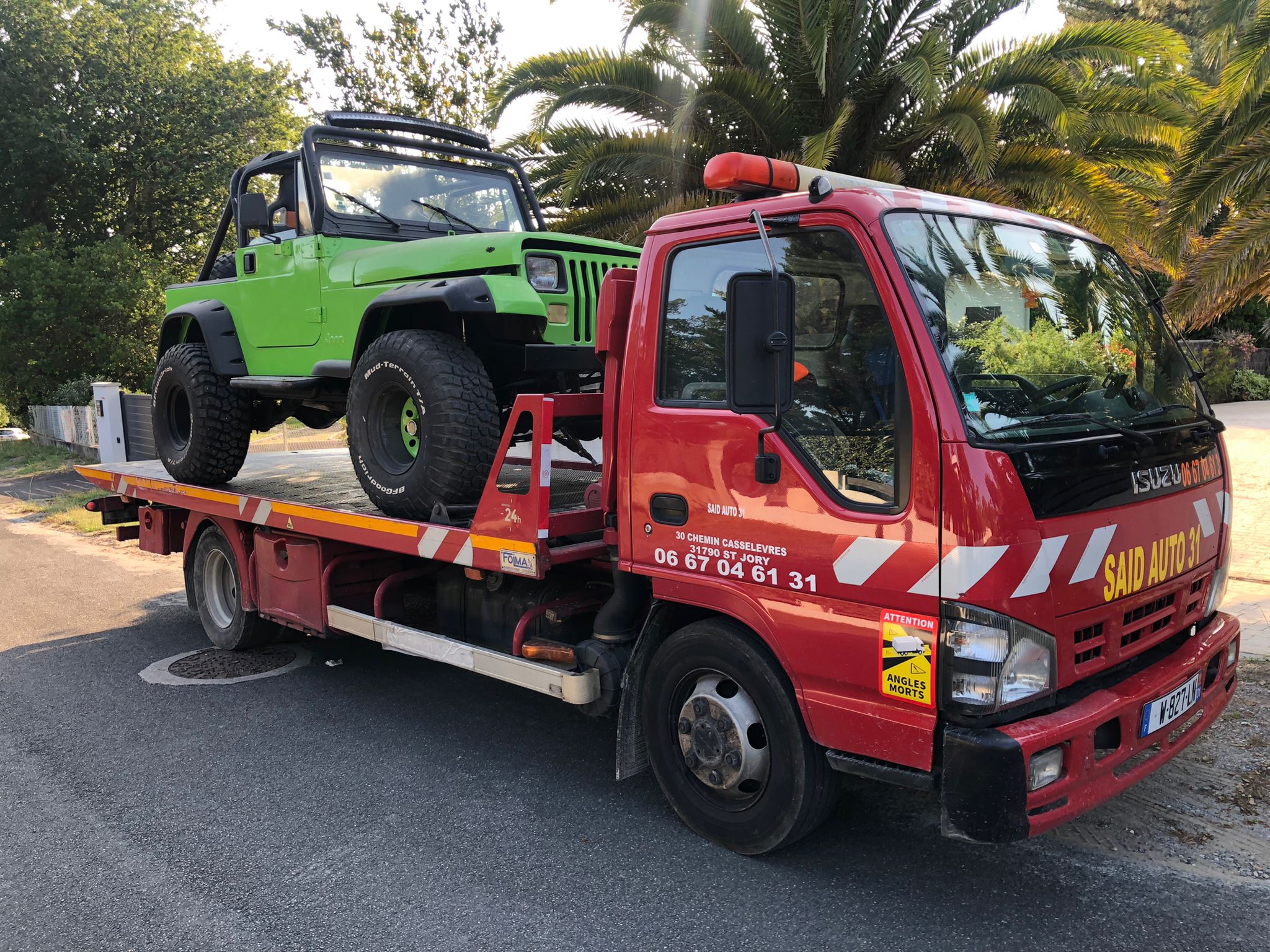 said mechnan Dépanneur VL - 4x4 said mechnan photo Dépanneur-Remorqueur