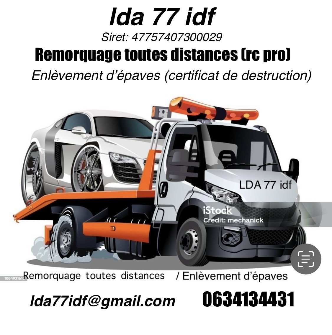 nicolas caballero Dépanneur PL / VL  nicolas caballero photo Dépanneur-Remorqueur